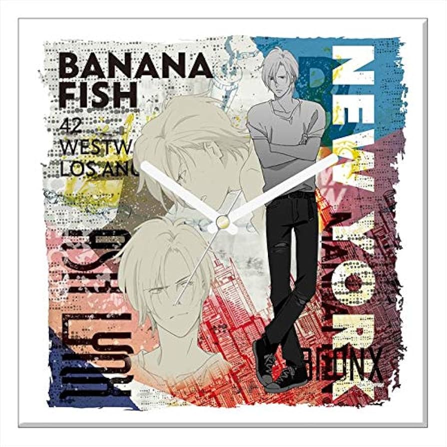 Amazon.co.jp: BANANA FISH アクリル時計 : Toys & Games